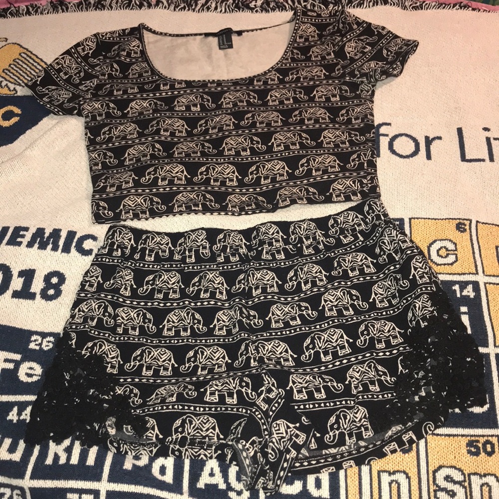 Elephant two piece set